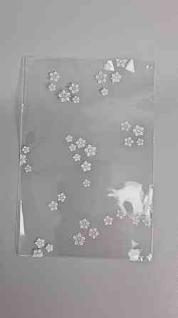 Пакет із малюнком для пакування подарунків (10*15) No390 (6) "Незабудка" (100 шт.) Харків