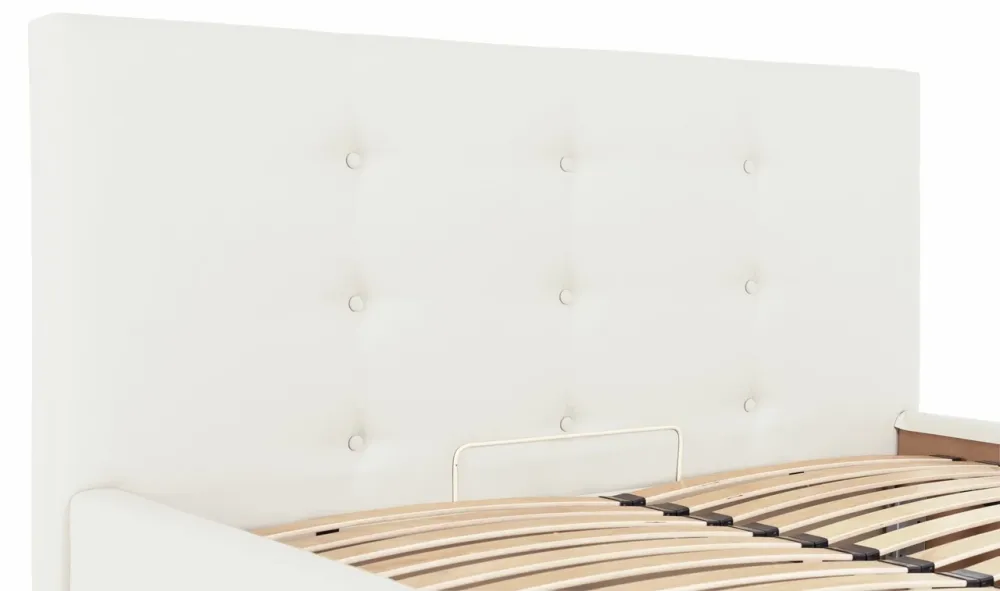 Кровать Manchester Comfort 140 х 190 см Fly 2200 С подъемным механизмом и нишей для белья Белый Киев - изображение 6