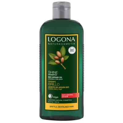 Шампунь Logona Блеск и восстановления с аргановым маслом 250 мл (4017645032699) Винница