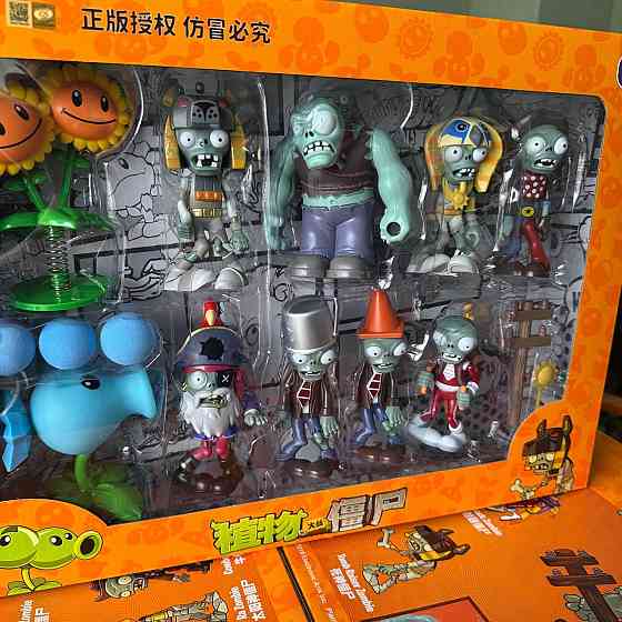 Дитячий набір фігурок Рослини проти Зомбі Бос Фараон фігурки Plants vs Zombies у великій коробці ( 21298 ) Харьков