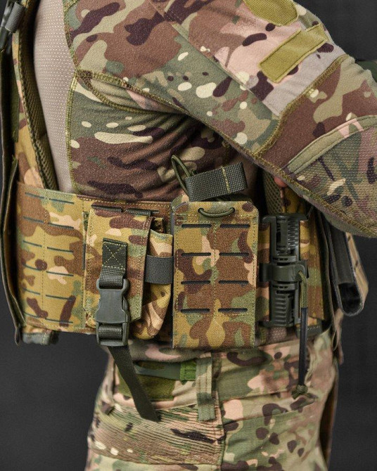 Тактична плитоноска Attack 4 точки швидкого скидання ВТ7472 Одеса - фото 3