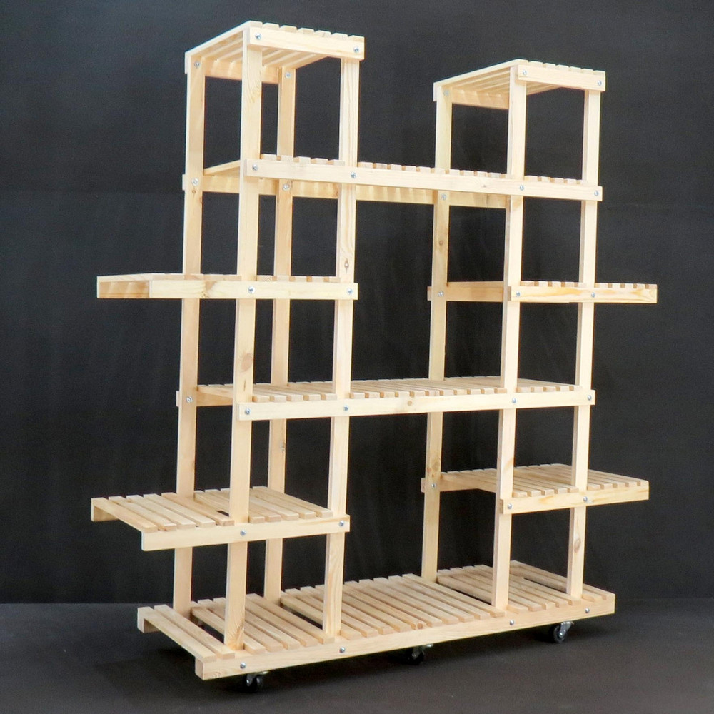 Підставка для квітів "Вінье 40" бланже на коліщатках Миколаїв - фото 3