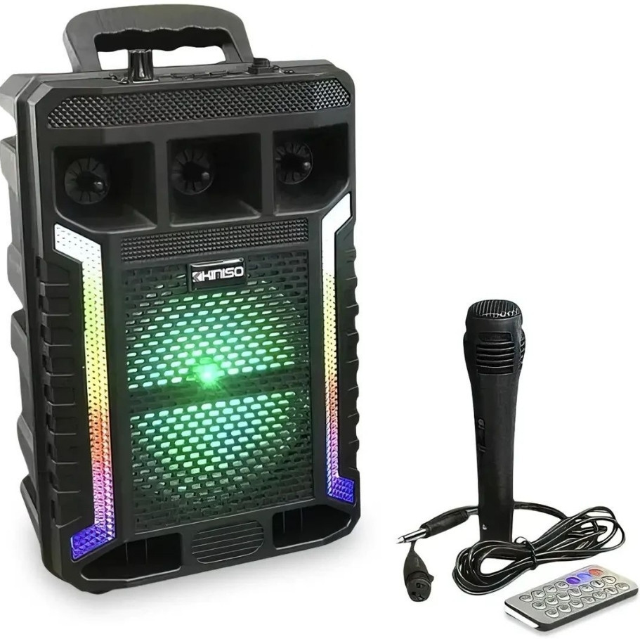 Портативна колонка Kimiso QS-627 на 10 Вт, 1200 мА/год із мікрофоном. Київ - фото 4