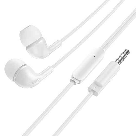 Навушники BOROFONE BM83 Craft universal earphones with mic White Київ