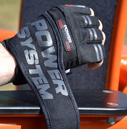 Перчатки для фітнесу Power System PS-2800 Power Grip Black XXL Кам'янське - фото 7