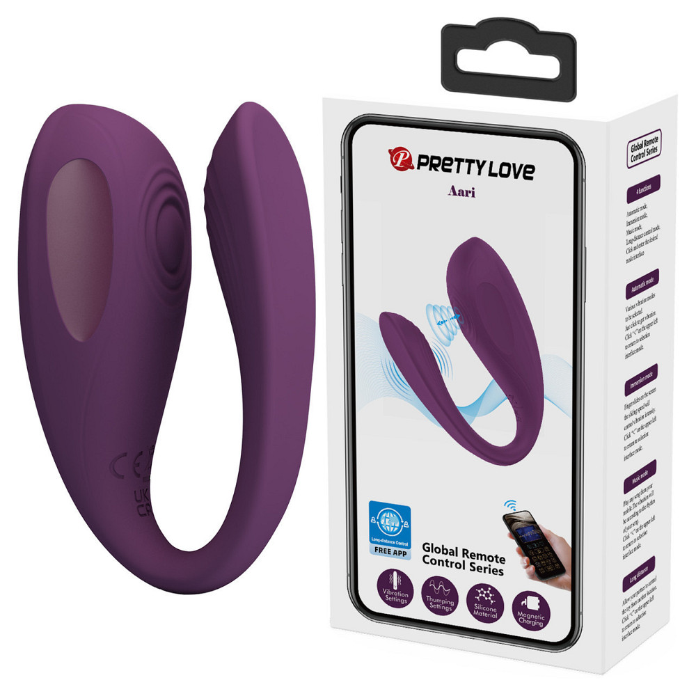 Вибростимулятор - Pretty Love Aari Stimulator Purple Sex Aura Киев - изображение 1
