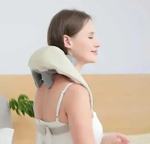 Ударный вибромассажер для спины, плеч и шеи U-образный массажный пояс для тела Коломыя - изображение 6