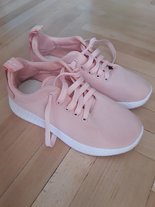 Женские кроссовки 38 размер 24,5 см Б/У розовый Киев - изображение 2