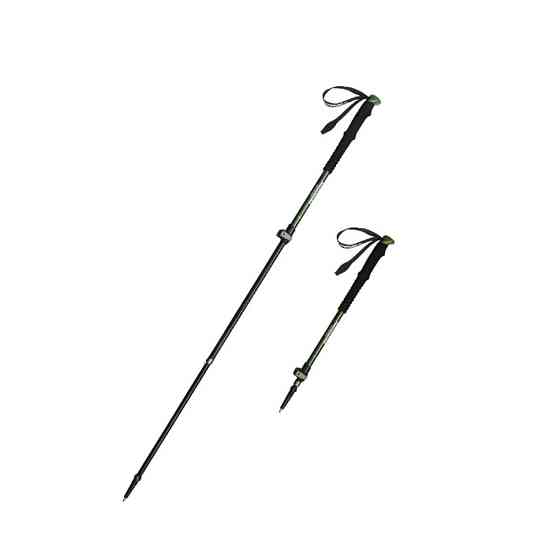 Трекінгова палиця 3-сек. Naturehike CNK2550DS010, 55-120 см, алюміній, зелена Київ