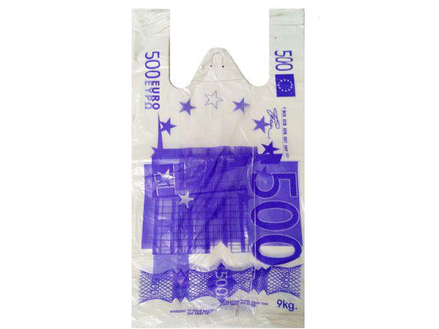 Пакет поліетиленовий майка п/е (27*+2х6х50) "Євро" Кривий Рог (100 шт.) Харків - фото 1