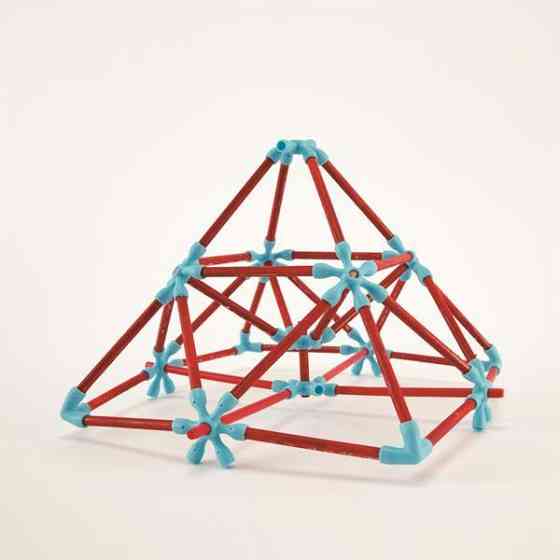 Конструктор Hape Flexistix Креативні фігури 133 деталі бамбуковий (E5565) Харків