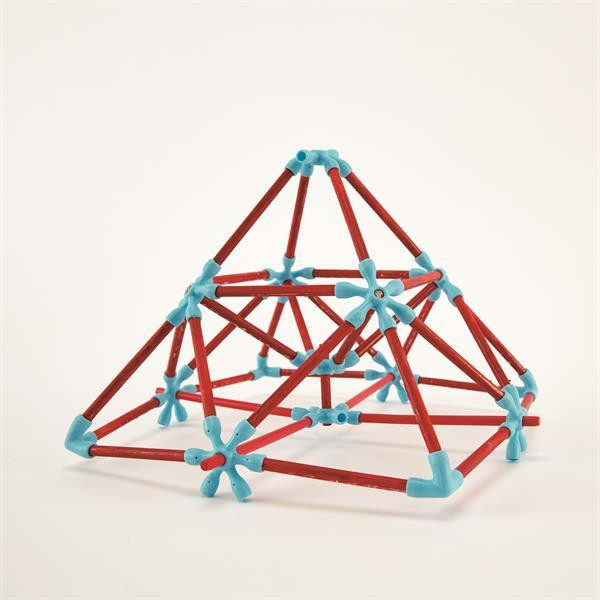 Конструктор Hape Flexistix Креативные фигуры 133 детали бамбуковый (E5565) Харьков - изображение 6