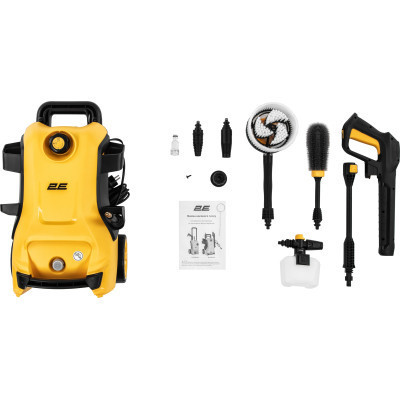 Мийка високого тиску 2E 2E-HPW2015, 2000 Вт, 150 бар, 450 л/г, 8м, 8.84 кг (2E-HPW2015) Вінниця - фото 6