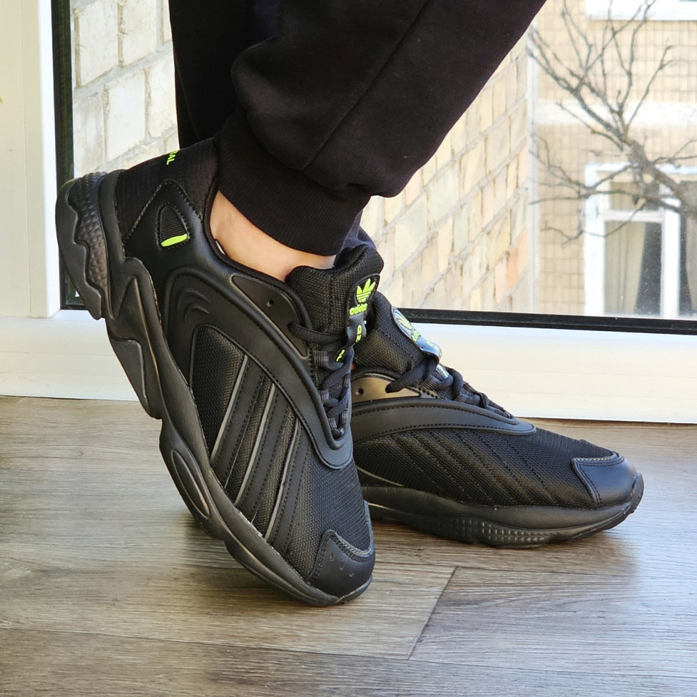 Мужские Кроссовки Adidas Черные Спортивные Адидас (размеры: 41,42,43,44,45,46) - 43-6 Днепр - изображение 2