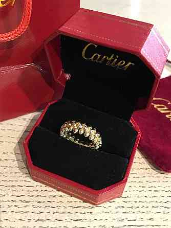 Cartier каблучка у лимонному золоті Одеса