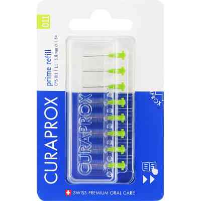 Щетки для межзубных промежутков Curaprox Prime Refill CPS 011 D 1.1 – 5 мм Без держателя 8 шт. (7612412426557) Винница