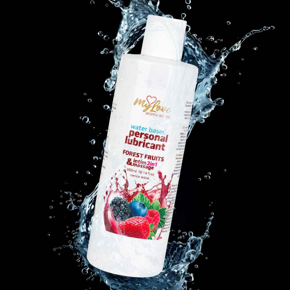 2в1 лубрикант та масажний гель - MyLove Aroma Series Intim&Massage Forest Fruits, 300 мл Sex Aura Київ - фото 4