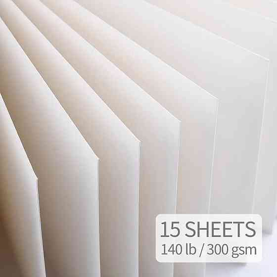 Высококачественная бумага для рисования, для акварельной масляной акриловой живописи, плотностью 300 гр Каменец-Подольский