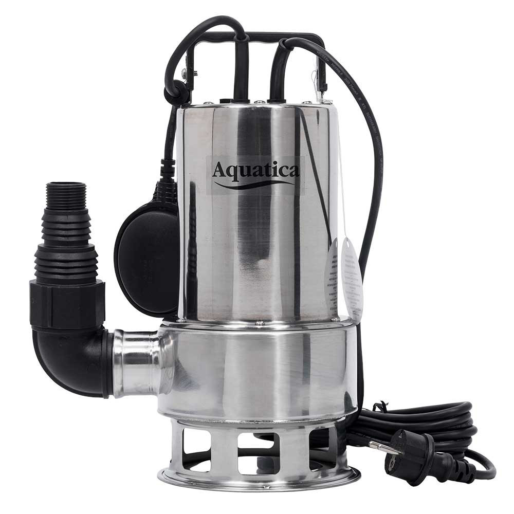 Насос дренажный садовый 0.75кВт Hmax 8.5м Qmax 200л/мин (часто 30мм, нерж) AQUATICA (773085) Ровно - изображение 8