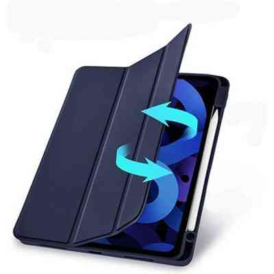 Чехол для планшета BeCover Tri Fold Hard TPU Apple iPad Air 11" M2 2024 Deep Blue (711401) Винница