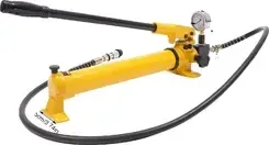 Pompa hydrauliczna, zbiornik oleju 700 cm3, maksymalne ciśnienie bar, żółta Київ