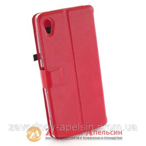 Чохол книжка Sony Xperia M4 Smart Case red Одеса - фото 2