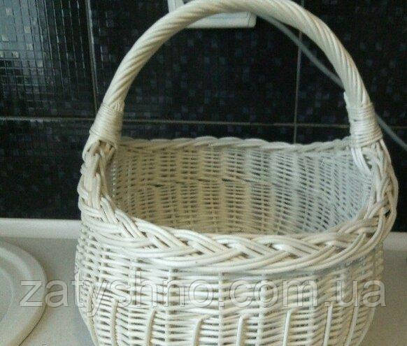 Корзина плетеная подарочная  | корзина плетеная пасхальная | корзина Киев - изображение 2