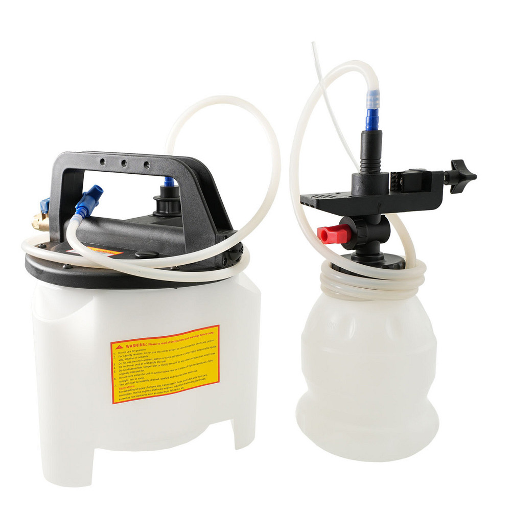 Пневматична установка для заміни гальмівної рідини та рідини зчеплення бак 2 л для нової рідини й 1 л для Чернігів - фото 1