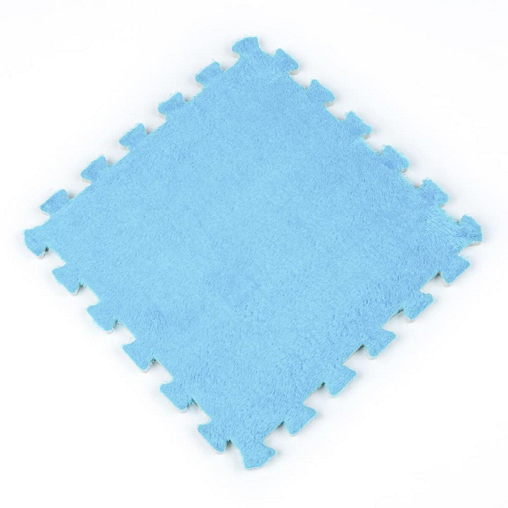 Плюшева блакитна підлога-пазл для дітей Київ - фото 1