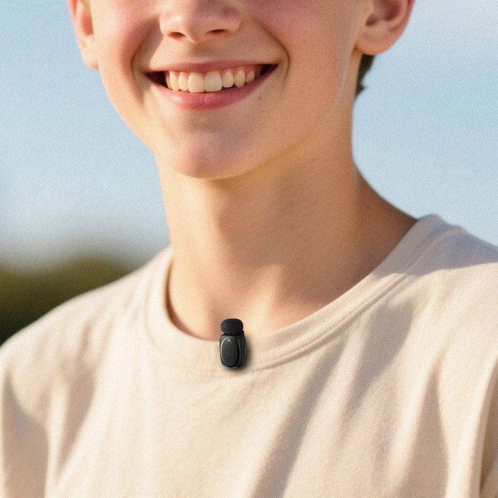 Бездротова мікрофонна система ACEFAST R2 dual-mic (Type-C) Black Київ - фото 8