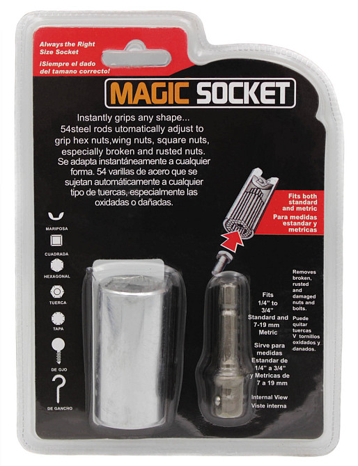 Универсальная Головка под ключ Magic Socket Днепр - изображение 5