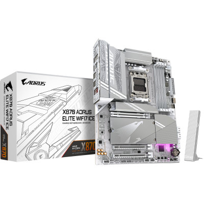 Материнська плата GIGABYTE X870 AORUS ELITE WIFI7 ICE (X870 A ELITE WF7 ICE) Вінниця - фото 1