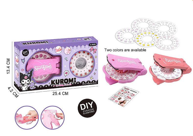 Набір для творчості "Kuromi" DM249-132(Violet) пристрій для кріплення страз, стрази Вінниця - фото 2