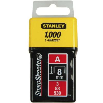 Скобы Stanley Light Duty тип а, 8мм, 1000шт (1-TRA205T) Винница - изображение 1