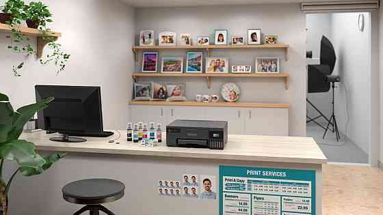 Принтер А4 кол. Epson L8050 з Wi-Fi (C11CK37403) Принтер Харьков