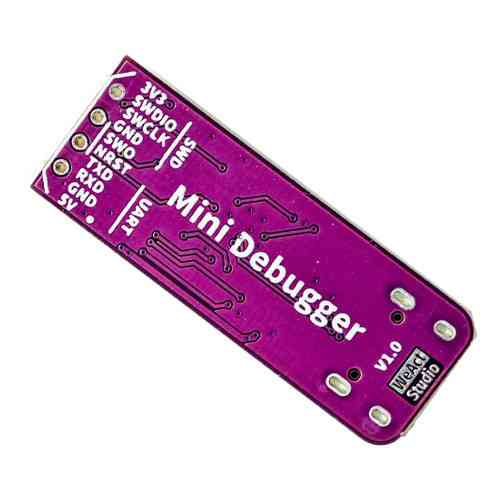 Компактна WeAct Studio Mini STLink-STM32 v2.1 відладочна плата-програматор SWD для STM32 Київ