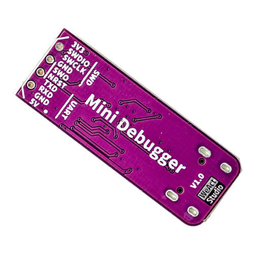 Компактна WeAct Studio Mini STLink-STM32 v2.1 відладочна плата-програматор SWD для STM32 Київ - фото 1