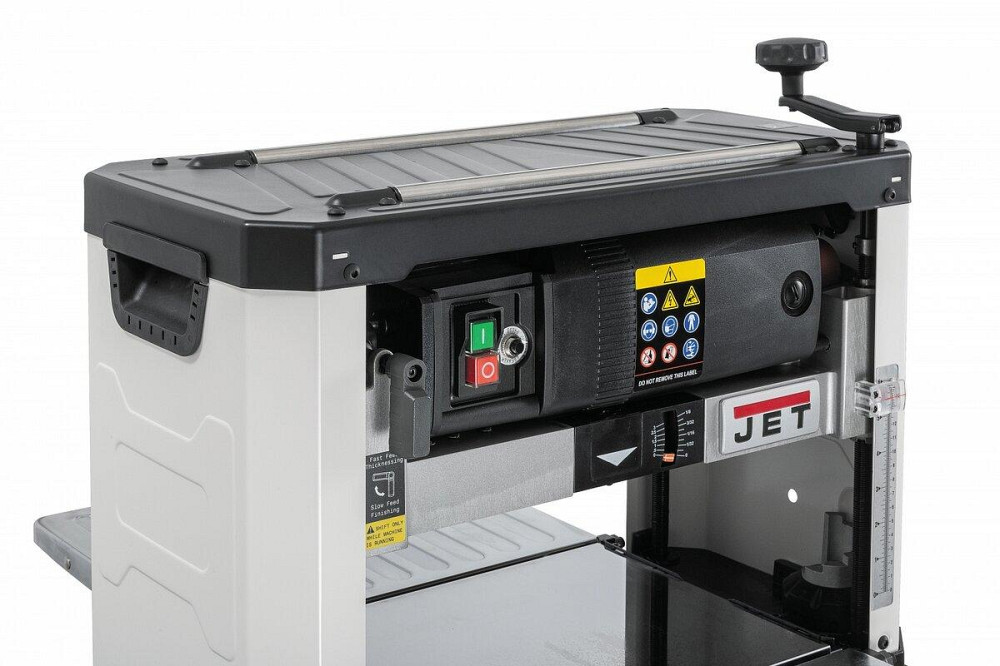 Рейсмусовий верстат переносний JET JWP-13HH з валом Helical : 230В, 1,7 кВт. заг. 330х152 мм. Одеса - фото 6