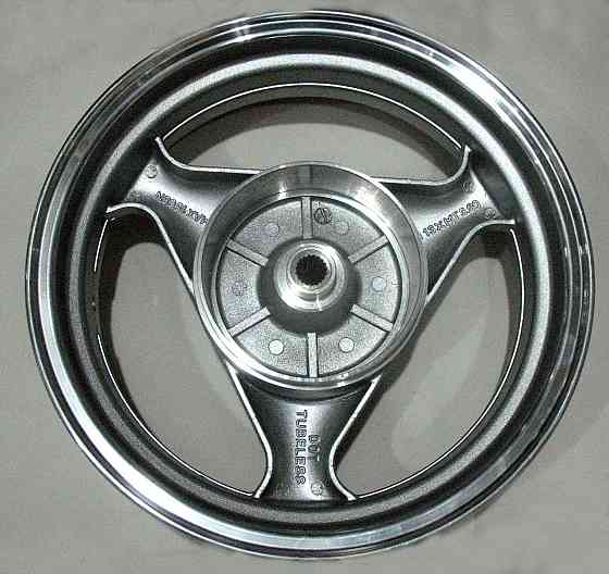 Диск колеса 3,50*13 (зад, барабан) (легкосплавний, 19 шліців) Мукачево