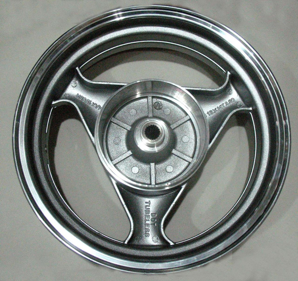 Диск колеса 3,50*13 (зад, барабан) (легкосплавний, 19 шліців) Мукачево - фото 1