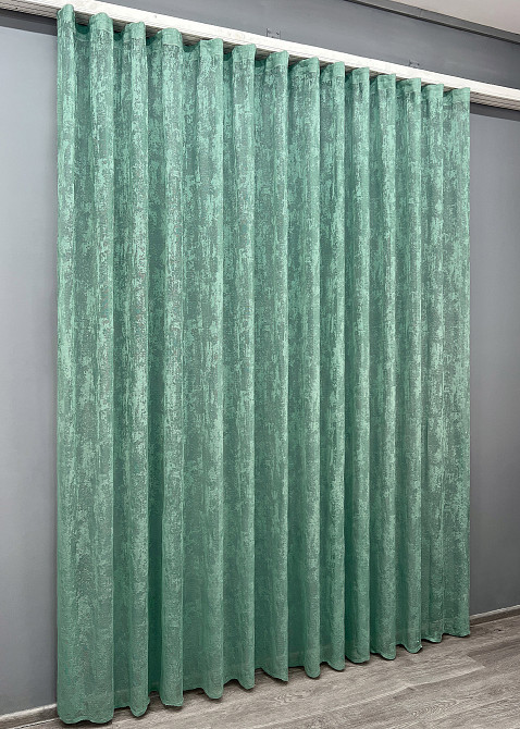 Тюль VR-Textil 2038т Мармур Жакард Вірідіан 500х250 см (42-1432) Київ - фото 3