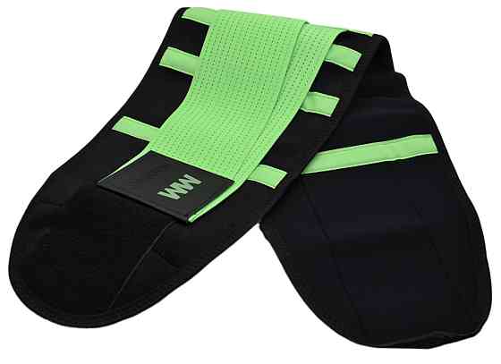 Пояс компрессійний MadMax MFA-277 Slimming belt Black/neon green L Кам'янське