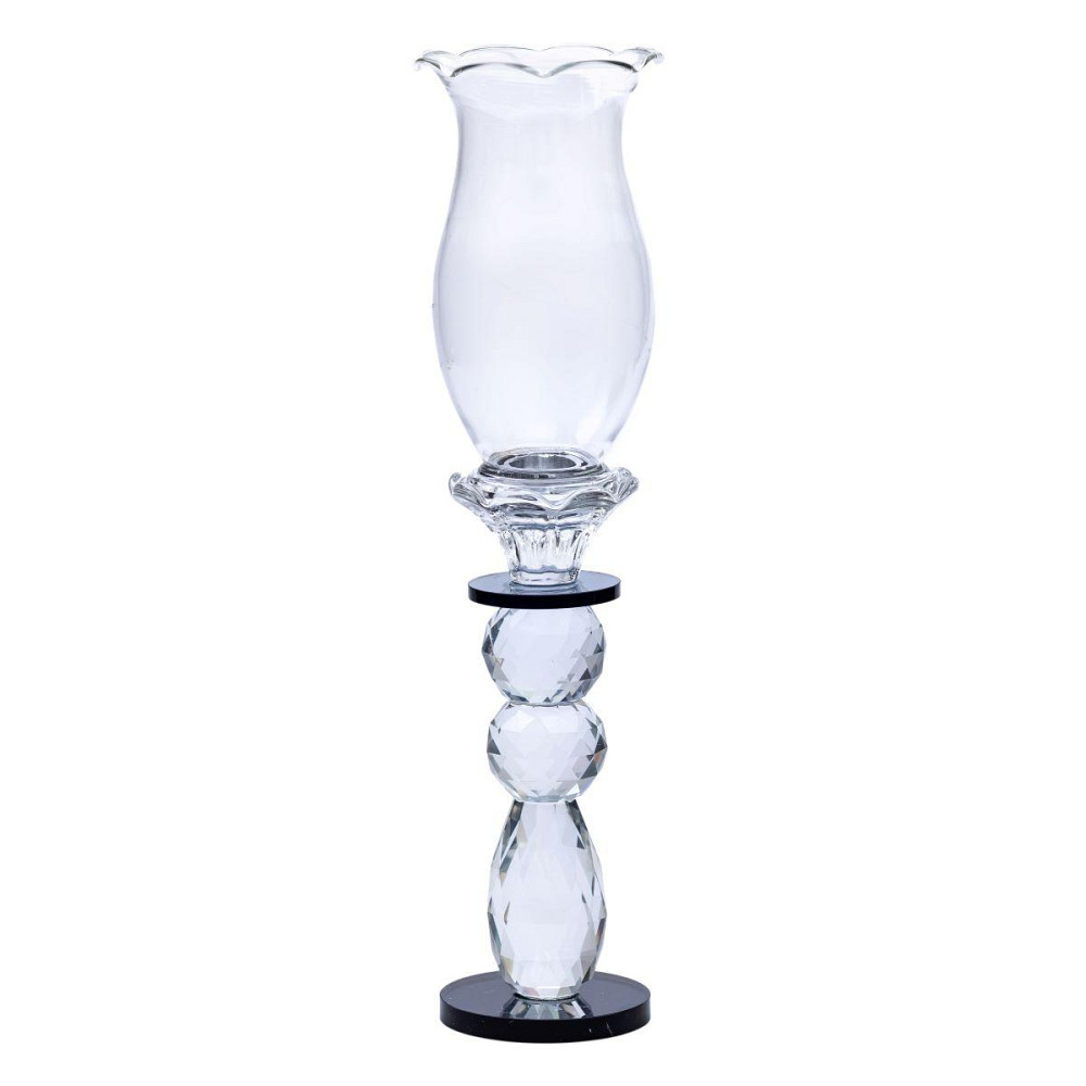 Підсвічник скляний 7×32 см підсвічник декоративний келих на ніжці HP-4-3L Київ - фото 2