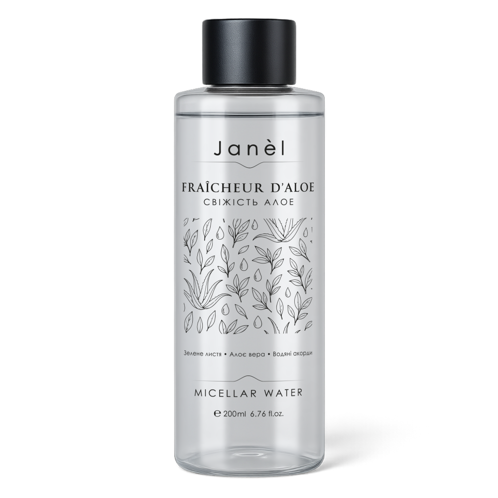Мицеллярная вода Свежесть алоэ Fraîcheur d’Aloe Janel 200 мл Киев - изображение 3