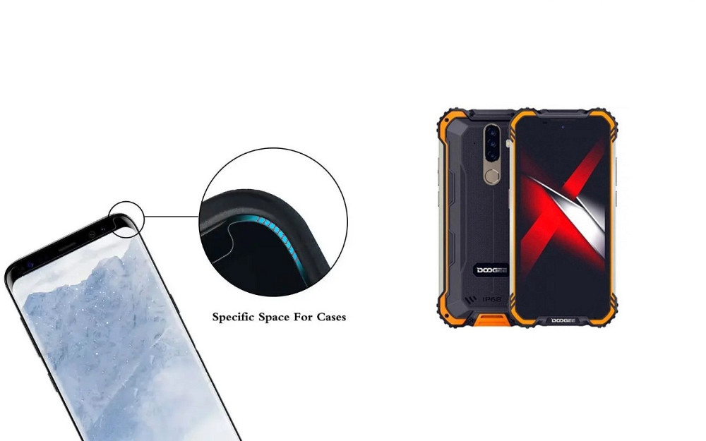 Защитное стекло HyperGlass Pro для Doogee S58 Pro – максимальная чувствительность и защита Киев - изображение 3