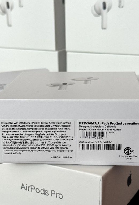 Блютуз навушники Apple AirPods Pro 2 Київ - фото 1