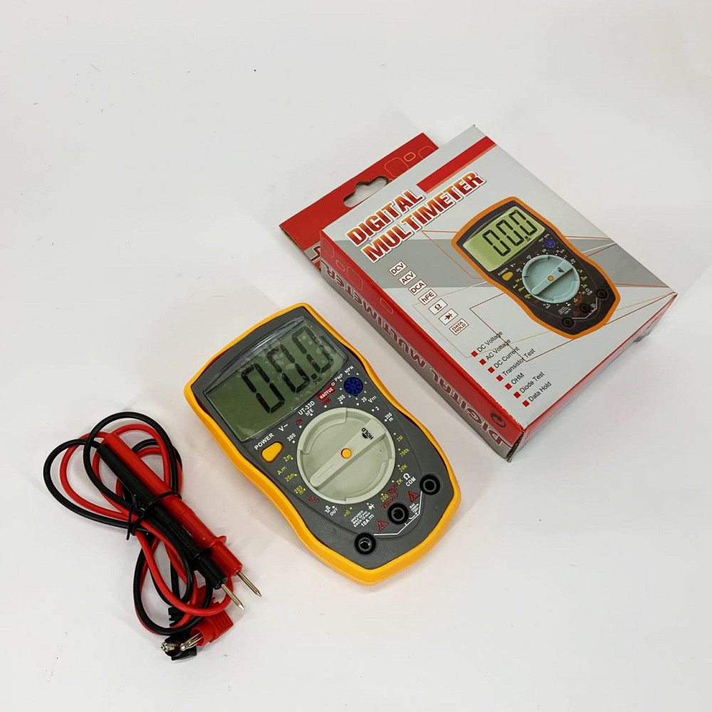 Мультиметр цифровий тестер амперметр, Мультиметри для роботи, Мультиметр індикатор напруги MI-11 Львів - фото 10