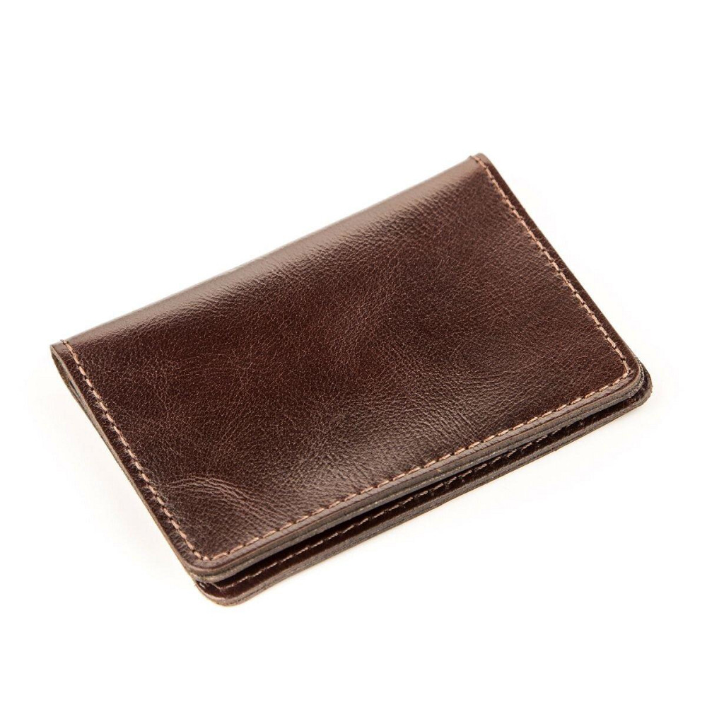 Обложка для удостоверения Shvigel 13927 кожаная Коричневая Киев - изображение 2