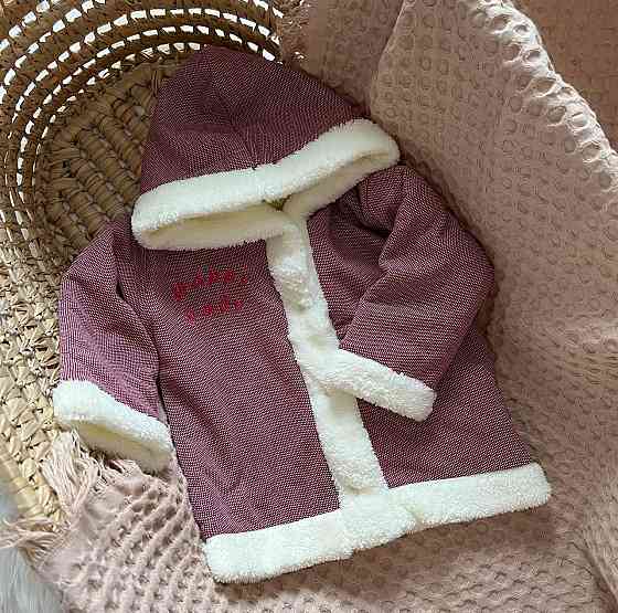 Дитяча кофта "Happy baby" з вишивкою футер, махра зріст 86 см (12 – 18 місяців) Betis Червоний Кривий Ріг