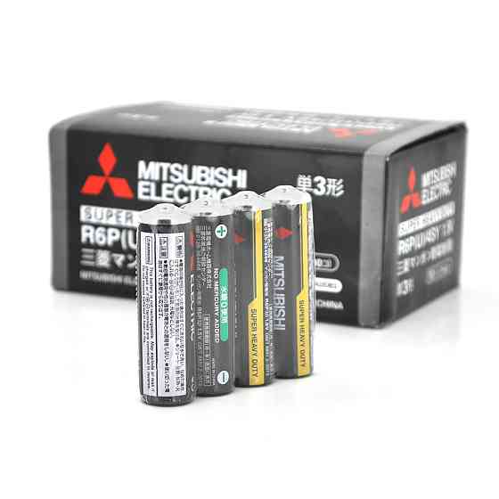 Батарейка Super Heavy Duty MITSUBISHI 1.5V AA/R6PU, 2S shrink pack,400pcs/ctn (комплект 4шт) Полтава